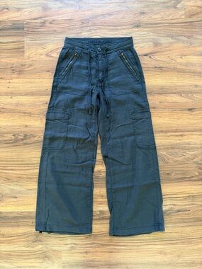 Washed Black American Eagle Dreamy Drape Baggy Wide Leg Pants